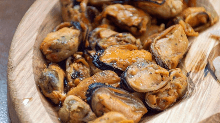 Picoteo de choritos al estilo mexicano